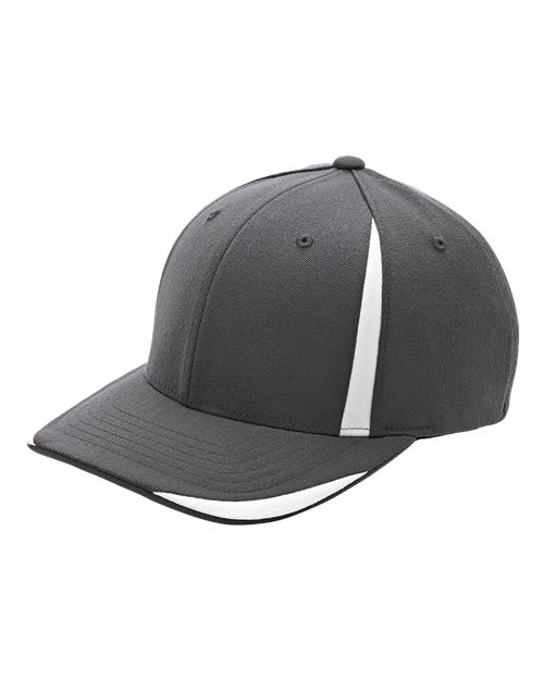 Load image into Gallery viewer, Flexfit ATB102 Pro-Formance® Front Sweep Cap - Sport Graphite/ White
