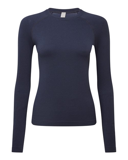 Onna NN370 Women's Unstoppable Long Sleeve Fresh Underscrub Base Layer T-Shirt - Navy Heather