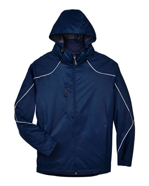 Load image into Gallery viewer, North End 88196 Men's Angle 3-In-1 Jacket with Bonded Fleece Liner - Night

