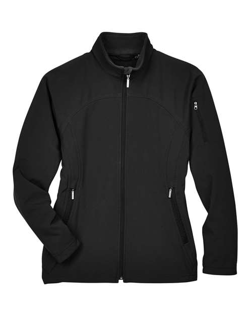 Load image into Gallery viewer, North End 78034 Women's 3-Layer Fleece Performance Soft Shell Jacket - Black
