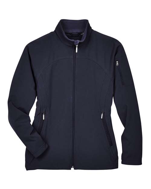 Load image into Gallery viewer, North End 78034 Women's 3-Layer Fleece Performance Soft Shell Jacket - Midnight Navy
