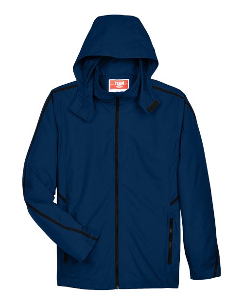 Load image into Gallery viewer, Team 365 TT70 Unisex Conquest Jacket with Mesh Lining - Sport Dark Navy
