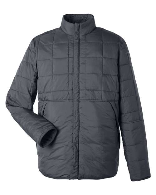 Load image into Gallery viewer, North End NE721 Unisex Aura Fleece-Lined Jacket - Carbon
