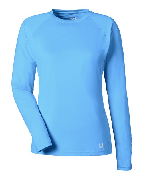 HUK H612L04 Women's LoPro Pursuit Long Sleeve T-Shirt - Marolina Blue