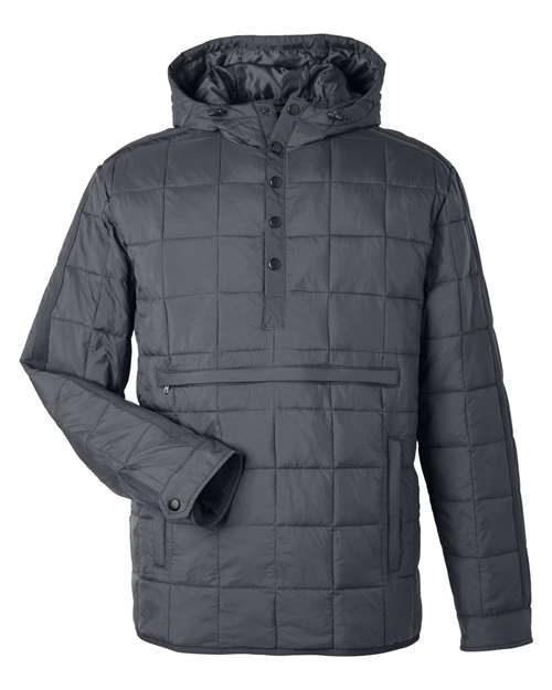 Load image into Gallery viewer, North End NE722 Unisex Aura Packable Anorak - Carbon
