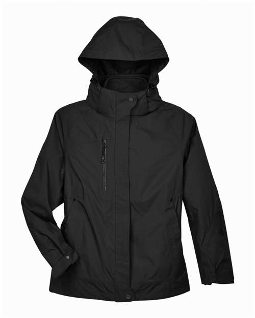 North End 78178 Women's Caprice 3-in-1 Jacket with Soft Shell Liner - Black