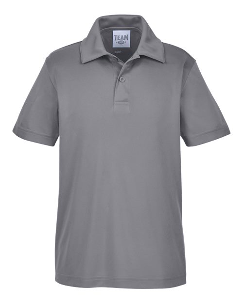 Load image into Gallery viewer, Team 365 TT51Y Youth Zone Performance Polo - Sport Graphite
