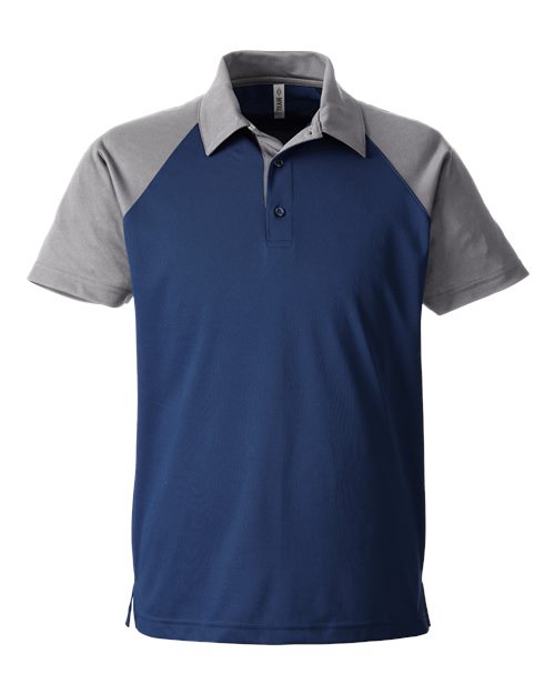 Team 365 TT21C Men's Command Snag-Protection Colorblock Polo - Sport Dark Navy/ Sport Graphite