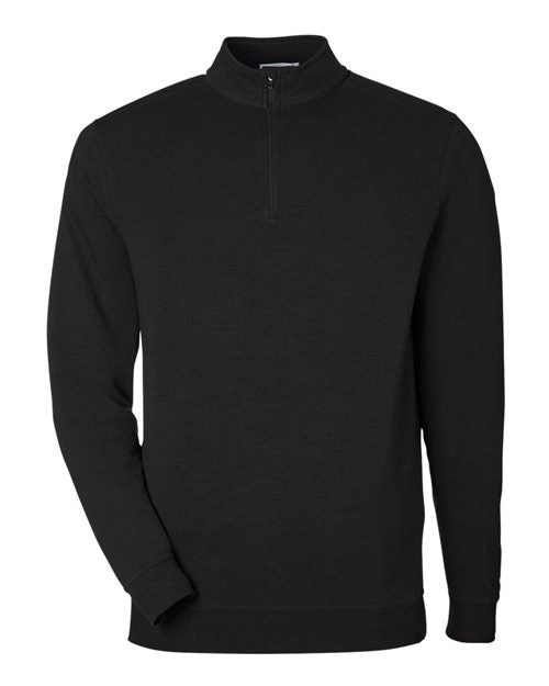 TASC Performance Inc TM616 Men's Cloud French Terry Quarter-Zip Pullover - Black