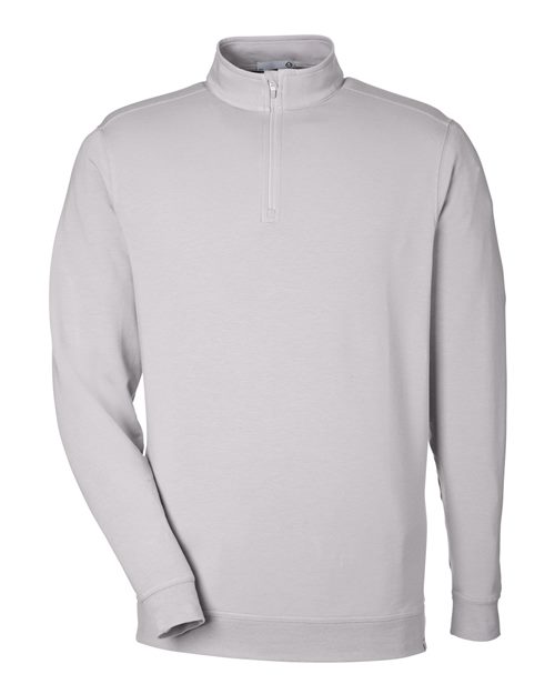 TASC Performance Inc TM616 Men's Cloud French Terry Quarter-Zip Pullover - Silver