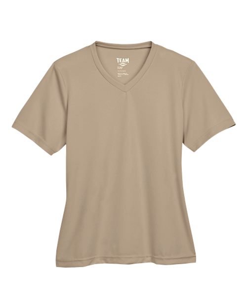 Load image into Gallery viewer, Team 365 TT11W Women's Zone Performance T-Shirt - Desert Khaki
