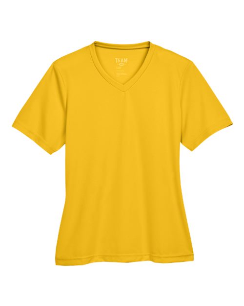 Team 365 TT11W Women's Zone Performance T-Shirt - Sport Athletic Gold