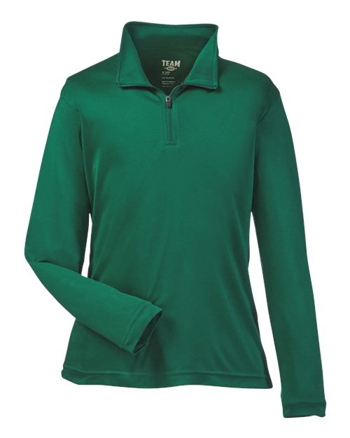 Load image into Gallery viewer, Team 365 TT31Y Youth Zone Performance Quarter-Zip Pullover - Sport Forest
