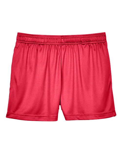 Team 365 TT11SHW Women's Zone Performance Shorts - Sport Red