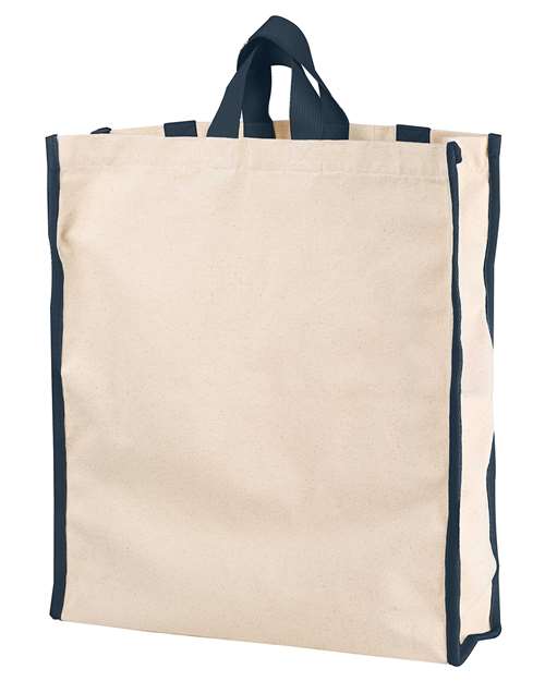 Load image into Gallery viewer, BAGedge BE280 Conference Hauler Duffel - Natural/ Navy
