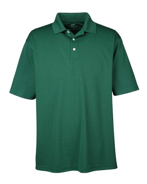 UltraClub 8445 Men's Cool & Dry Stain-Release Performance Polo - Forest Green