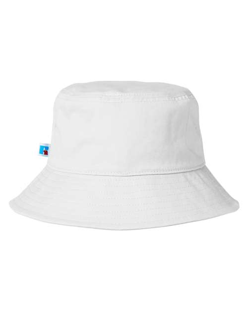 Russell Athletic UB88UHU Core Bucket Hat - White