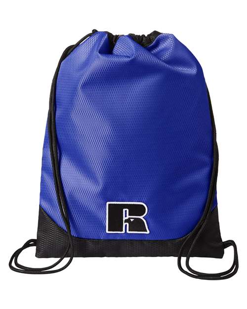 Russell Athletic UB84UCS Lay-Up Carrysack Drawstring Bag - Blue