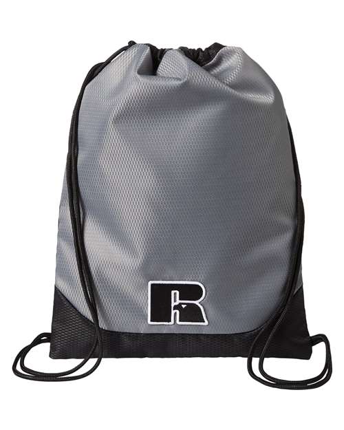 Load image into Gallery viewer, Russell Athletic UB84UCS Lay-Up Carrysack Drawstring Bag - Grey
