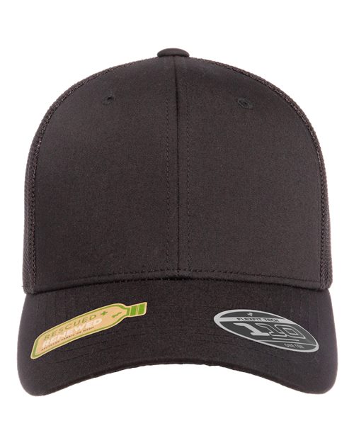 Load image into Gallery viewer, Flexfit 110R 110® Recycled Mesh Cap - Black
