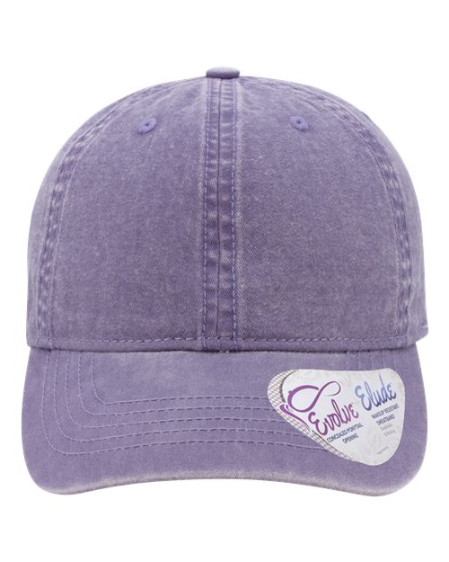 Load image into Gallery viewer, Infinity Her CASSIE Women's Pigment-Dyed with Fashion Undervisor Cap - Violet/ Floral
