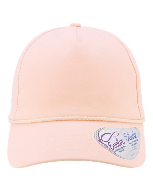 Load image into Gallery viewer, Infinity Her MAYA Women's Five-Panel Rope Cap - Pink Sorbet/ Floral

