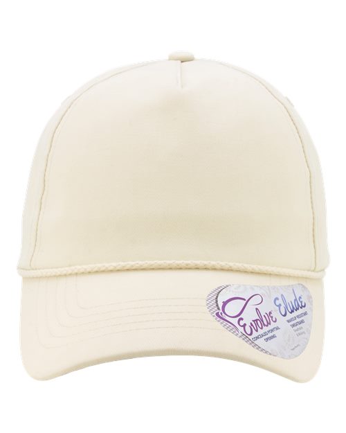 Load image into Gallery viewer, Infinity Her MAYA Women's Five-Panel Rope Cap - Vanilla/ Longhorn
