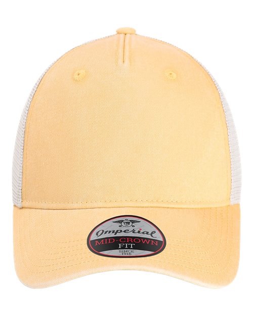 Imperial X240M The Gambit Mesh Back Cap - Apricot/ Stone