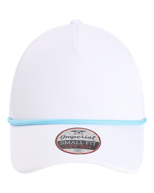 Imperial L5059 The Corral Cap - White/ Light Blue