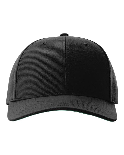 Richardson 512 Surge Snapback Cap - Black