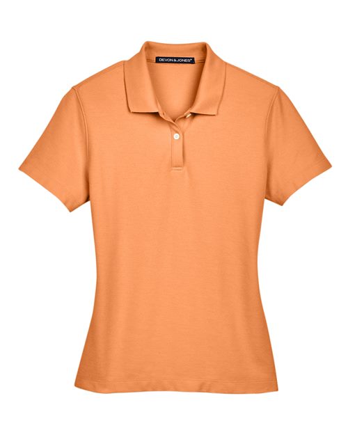Devon & Jones DG150W Women's DRYTEC20™ Performance Polo - Cantaloupe