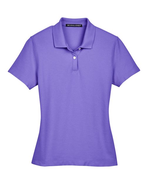Load image into Gallery viewer, Devon &amp; Jones DG150W Women's DRYTEC20™ Performance Polo - Grape
