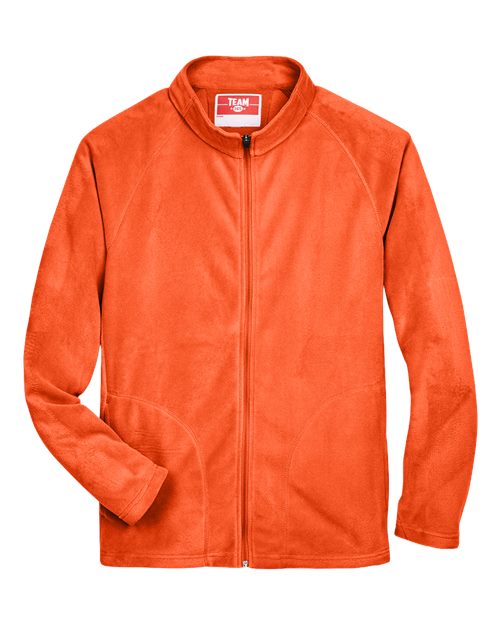 Load image into Gallery viewer, Team 365 TT90 Men's Campus Microfleece Jacket - Sport Orange
