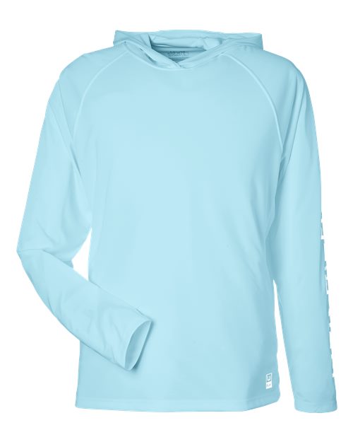 HUK H12L010 Men's LoPro Pursuit Long Sleeve Hooded T-Shirt - Island Paradise