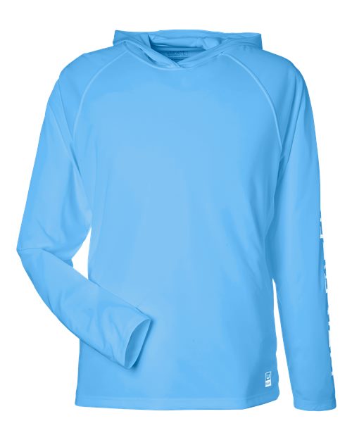 Load image into Gallery viewer, HUK H12L010 Men's LoPro Pursuit Long Sleeve Hooded T-Shirt - Marolina Blue
