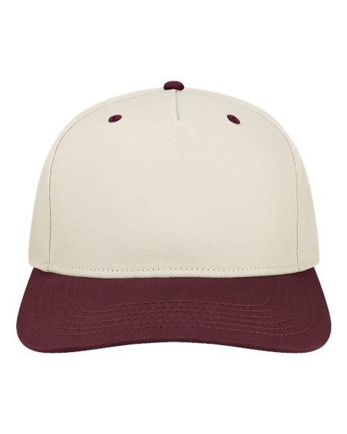 LEGACY HTA Heritage Twill Cap - Stone/ Maroon