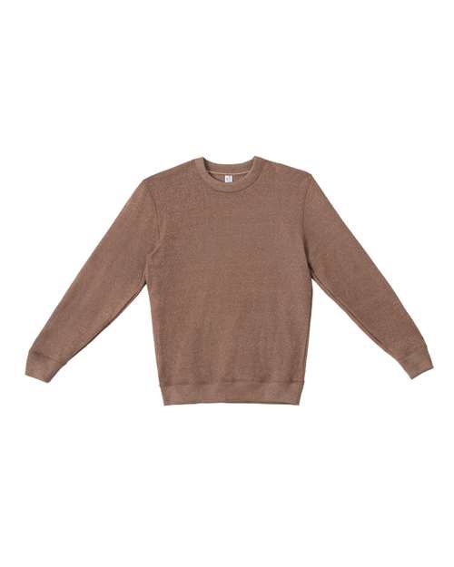 Lane Seven LS11004 Unisex Nantucket Crewneck Sweatshirt - Terra Brown
