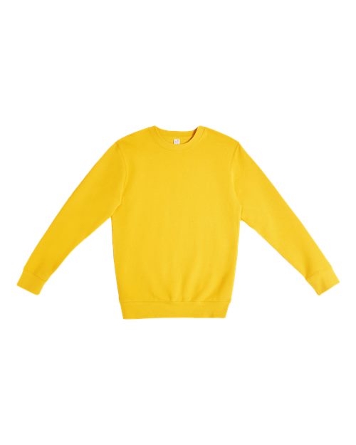 Lane Seven LS14004 Unisex Premium Crewneck Sweatshirt - Lemon