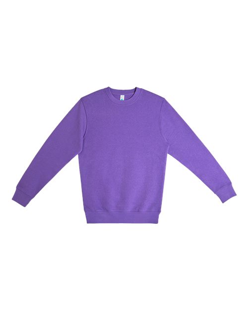 Lane Seven LS14004 Unisex Premium Crewneck Sweatshirt - Purple
