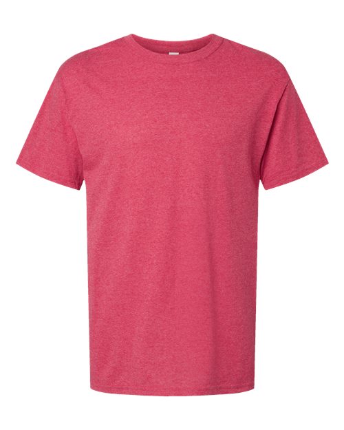M&O 4800 Men's Gold Soft Touch T-Shirt - Heather Pink
