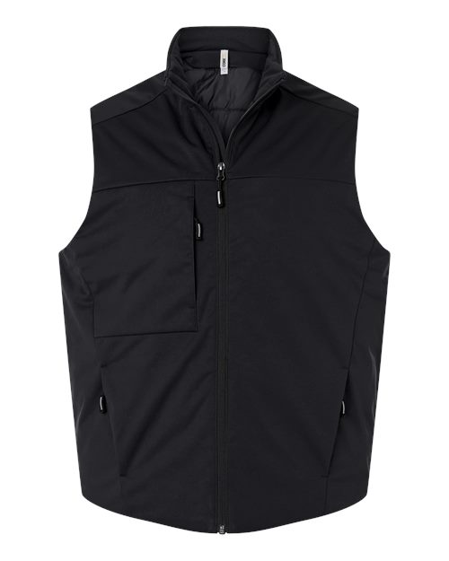 CORE365 CE716 Unisex Techno Lite Flat-Fill Insulated Vest - Black