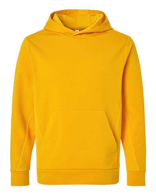 Load image into Gallery viewer, Team 365 TT400 Unisex Squad Hooded Tech Fleece Pullover - Sport Athletic Gold
