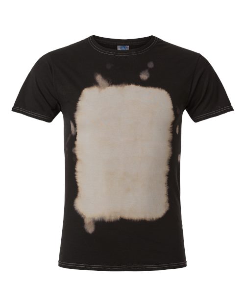Colortone 1385 Unisex Bleach Out Dyed T-Shirt - Photo