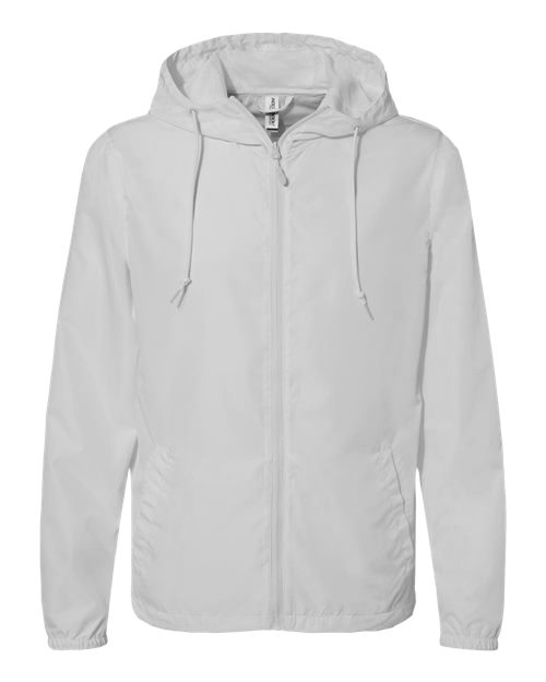 Load image into Gallery viewer, Independent Trading Co. EXP54LWZ Men's Lightweight Windbreaker Full-Zip Jacket - Smoke
