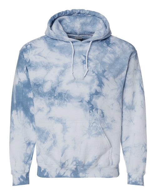 Colortone 8790 Unisex Crystal Wash Hooded Sweatshirt - Crystal Ice Blue