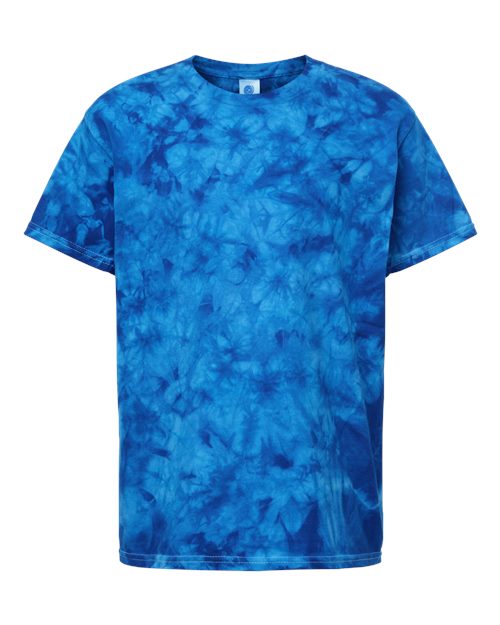 Colortone 1390Y Youth Crystal Wash T-Shirt - Crystal Royal