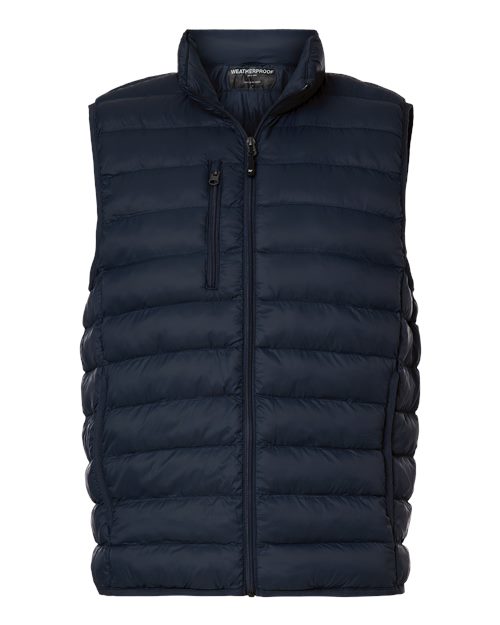 Load image into Gallery viewer, Weatherproof 26717 Men's Lightweight Poly-filled Packable Vest - Stormy Night
