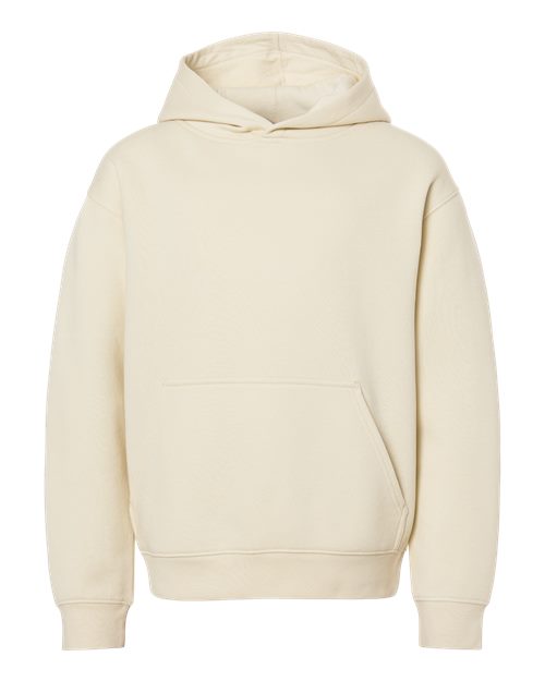 LAT 2296 Youth Hoodie Sweatshirt - Natural