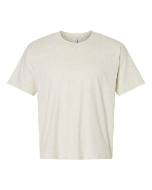 LAT 3520 Unisex Boxy Jersey Tee - Natural Heather