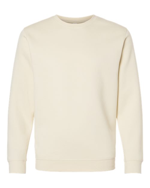 Load image into Gallery viewer, LAT 6925 Unisex Elevated Fleece Crewneck Sweatshirt - Natural
